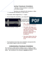 Understanding Transducer Orientation