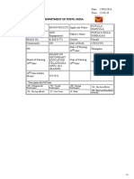 Registration details for Manjula Nukala dated 17/03/2018