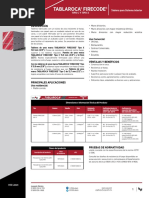 Usg Submittal Tablaroca Firecode Spanish Mex