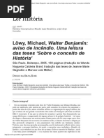 Löwy, Michael, Walter Benjamín_ Aviso de Incêndio. Uma Leitura Das Teses ‘Sobre o Conceito de História’