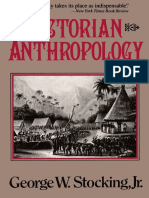 STOCKING JR., George. Victorian Anthropology (Free Press, 1991)