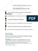 Administración de cumplimiento y configuración automática de redes