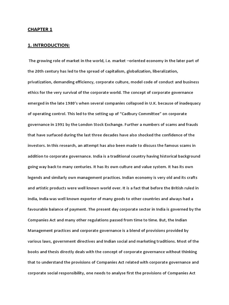 corporate governance dissertation pdf