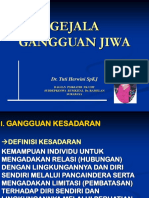 Gejala Gangguan Jiwa