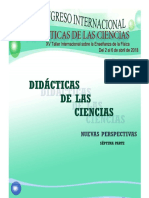 Libro Sobre Didáctica de Las Ciencias