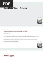 WebDriver & Log4j Intro