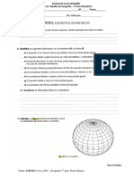 Ficha de Trabalho Nº 11 (Elementos Geométricos)