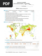 Ficha de Trabalho Nº 13 (Formas de Relevo)