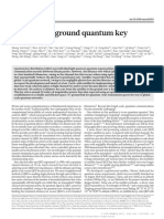 Satellite-to-ground quantum key distribution