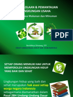 Pengelolaan & Pemantauan Lingkungan Hidup