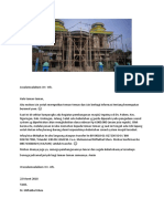 Info Amal Pembangunan Masjid Pakem Jateng