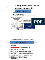 Denominación y Movimiento de Las Principales Cuentas de PDF