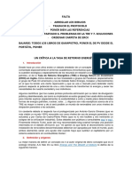 Un Crítica A La Tasa de Retorno Energético