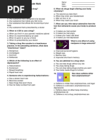 Substance Abuse Quiz