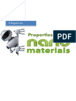 Properties Of: A Report On