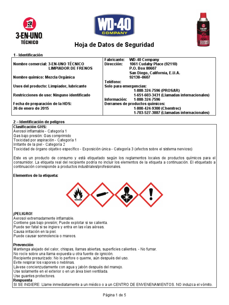 DW-40 PDF | PDF | Combustión | Agua