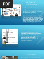 Destilação Fracionada e Cromatografia