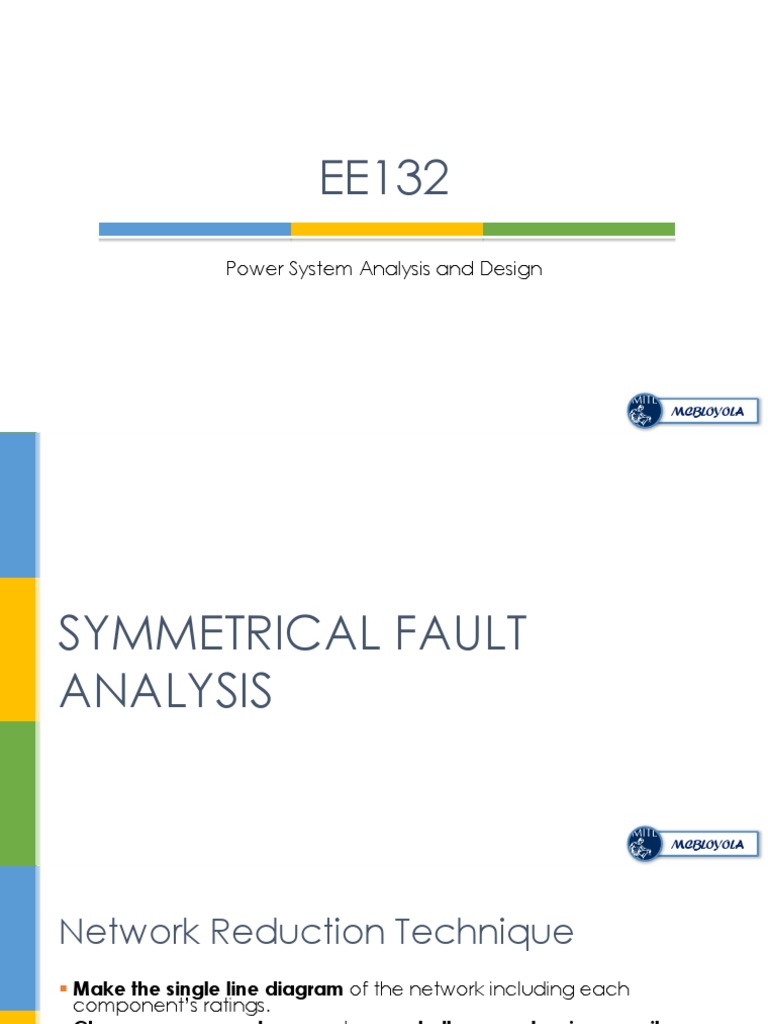 Symmetrical Fault Analysis Techniques | PDF | Transformer | Electrical ...