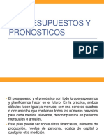 Presupuesto y Pronostico