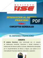 El Sistema Financiero 1 - SISE