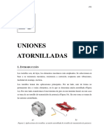 Unión atornillada: precarga y respuesta ante cargas axiales