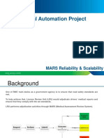 MARS Improvements - Recommendation Pack