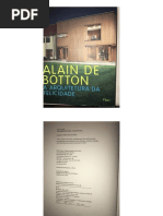 Alain de Bottom - Arquitetura Da Felicidade