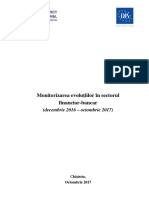 TI Moldova Monitorizarea Evoluţiilor În Sectorul Financiar Bancar