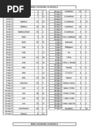 Bible Reading Schedule: 2 Timothy/Titus/Philem On/ Hebrew