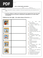 Children Have The Right... (Los Niños Tienen El Derecho A ) : Unit 1: Youth Rights and Duties