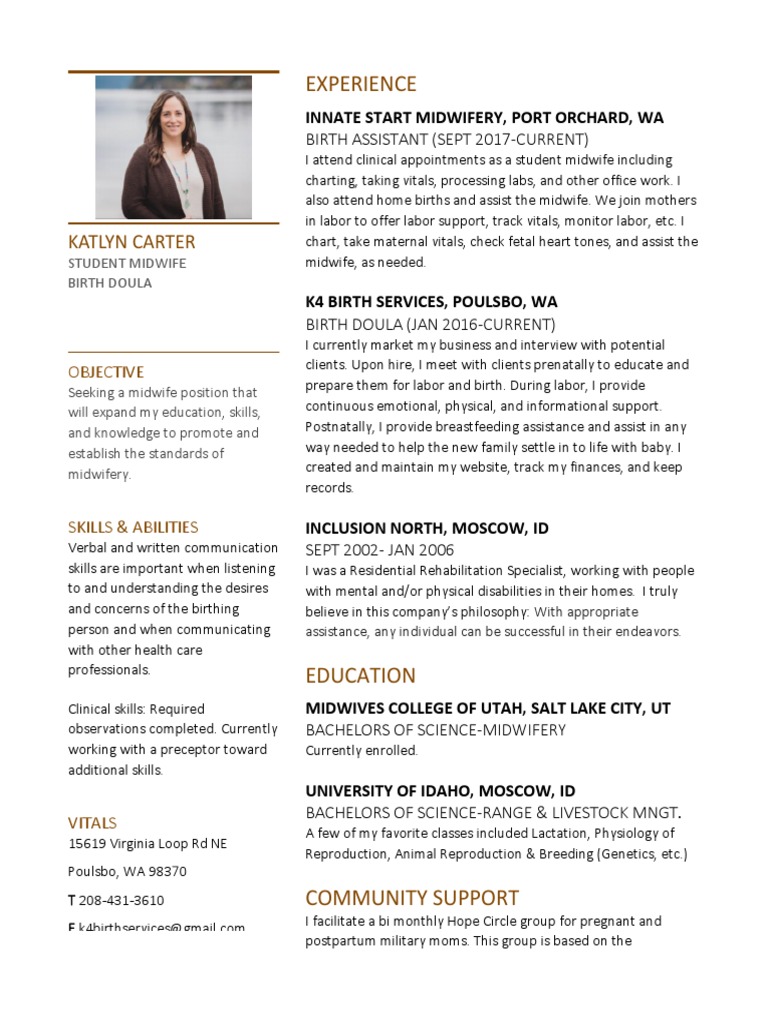 Resume Carter Download Free PDF - 1721648787