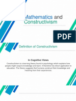 Mathematics: Constructivism
