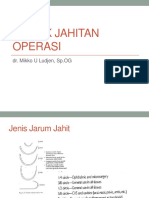 Teknik Jahitan Operasi