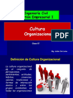 TEMA 7 Cultura Organizacional