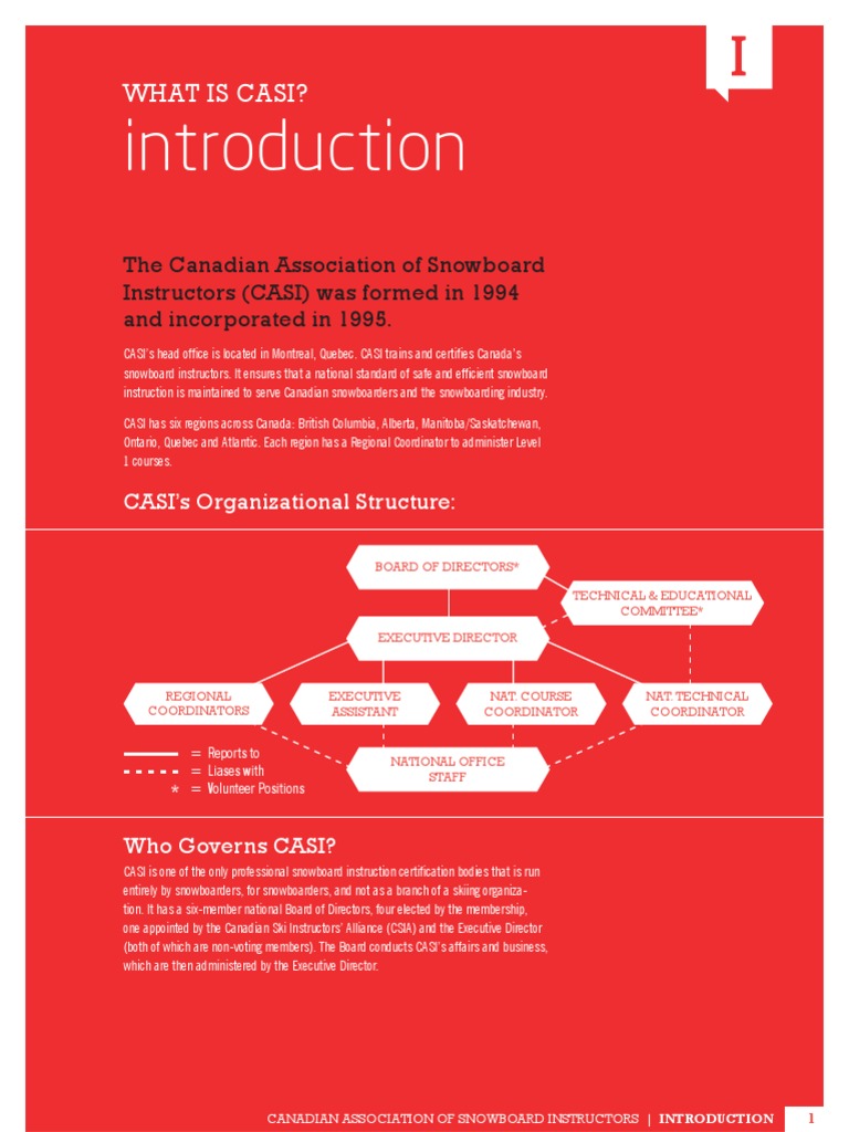 CASI Level 1 Snowboard Instructor Guide | PDF | Learning Styles | Goal