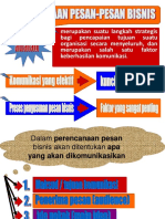 Perencanaan Pesan Bisnis