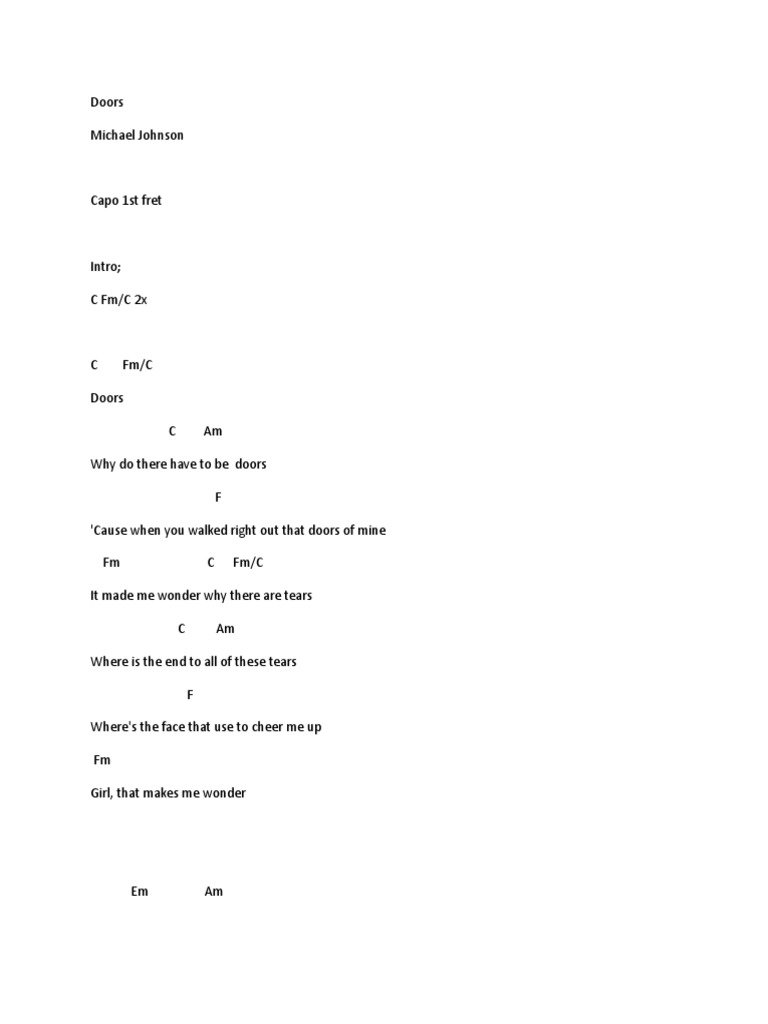 Doors | PDF