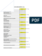 Programación de cursos ofimáticos 1o Sec