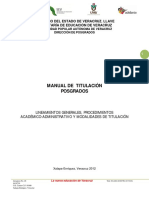 Manual de Titulacion UPAV PDF