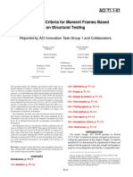 ACI T11 - 01acceptance Criteria For Moment Frames Based On Structural Testing PDF