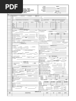 Centrifugal Pump API 610 10TH EDITION / ISO 13709 Process Data Sheet Si Units