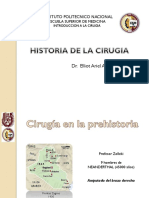 Historia de La Cirugia