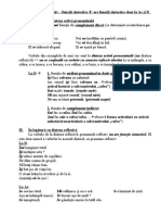 Pronumele Reflexiv+diateza Reflexiva+diateza Activa Pronominala