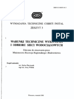 COBRTI INSTAL Zeszyt 3 - Sieci Wodociagowe PDF