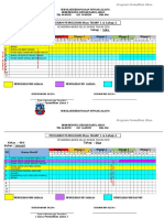 Contoh Jadual Kehadiran Murid Pemulihan