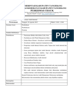 Notulen Audit Internal