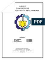 Potensi Pemanfaatan Dan Kebijakan Pertambangan Batubara Indonesia