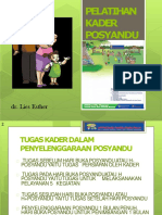 Pelatihan Kader Posyandu