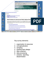 309 Survey Research 101 Best Practices