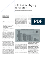 Concrete Construction Article PDF - Proposed Field Test For Drying Shrinkage of Concrete PDF